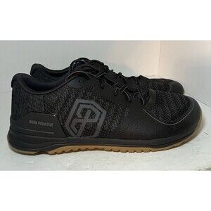 Born Primitive Shoes Mens 15 Black Gum Savage 1 CrossFit Training Sneakers NWOB
